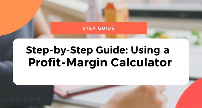 How to Use a Profit Margin Calculator for Your eCommerce Business: A Step-by-Step Guide